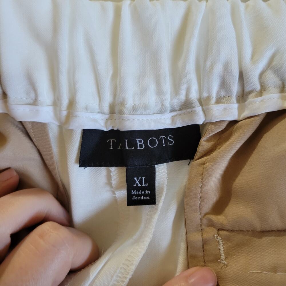 Talbots Pull On Drawstring Pants With Pockets - image 7